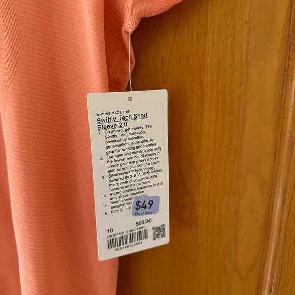 Lululemon Swiftly Short Sleeve - Picture 2 of 3